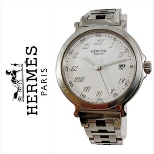 HERMÉS CARRICK WOMEN'S STAINLESS STEEL WATCH